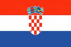 Flaggen Flagge Kroatien 300x200px